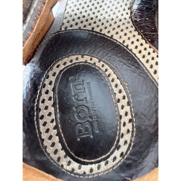 Born Fisherman Sandals Size 13 Leather Open Toe Outdoor Hiking Camping Active main image 11